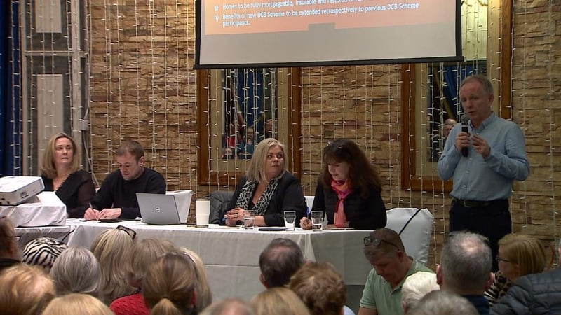 Cruinniú ag úinéirí tithe míoca sa Bheart i gCo Dhún na nGall aréir