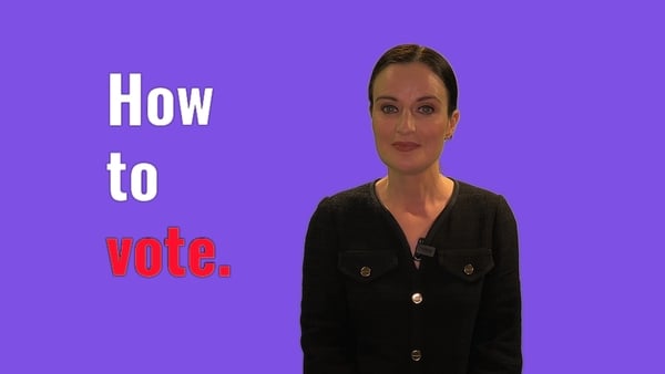 Mary Regan of our political staff explains how voting works on polling day