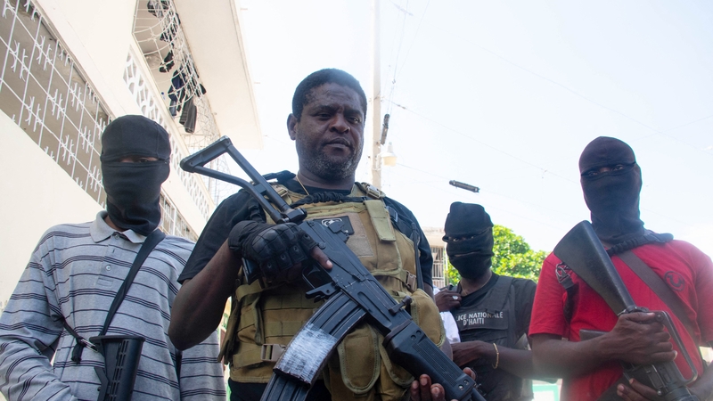 Despite an arms embargo being in place, weapons continue to enter the country