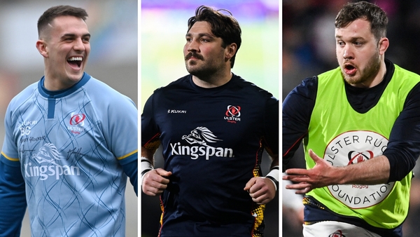 (L-R) James Hume, Tom O'Toole and Sean Reffell have all signed contract extensions