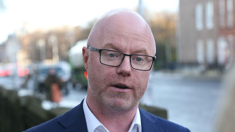 Earlier Minister for Health Stephen Donnelly said he would 'love to see' talks with thalidomide survivors resume (file photo)