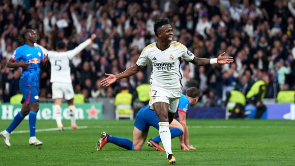 Vinicius Junior was on the Real Madrid scoresheet