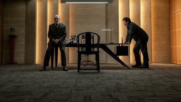 Liam Cunningham on Sunday with Miriam