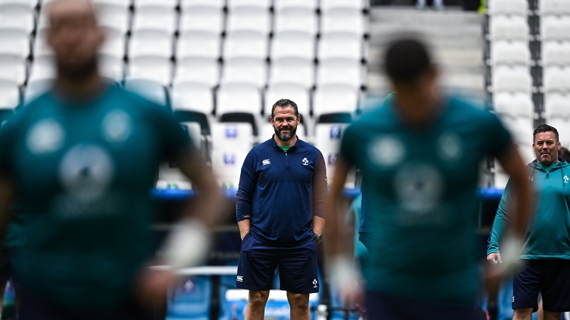 Andy Farrell: 'We're just hungry to be the best version of ourselves'