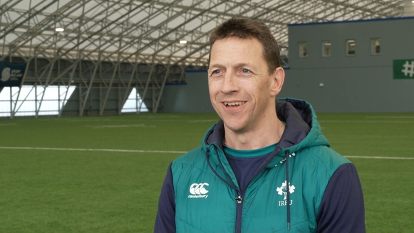 Ireland women's head coach Scott Bemand