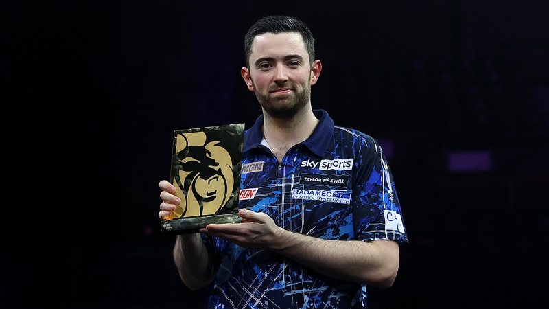 Luke Humphries is up to second in the Premier League table after his win in Brighton