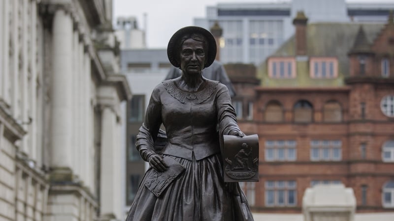 Statue of Mary Ann McCracken at Belfast City Hall