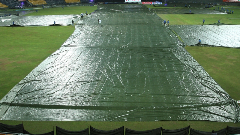 Heavy rain meant that there would be no play