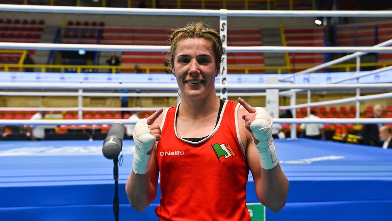 Grainne Walsh after her last-16 win