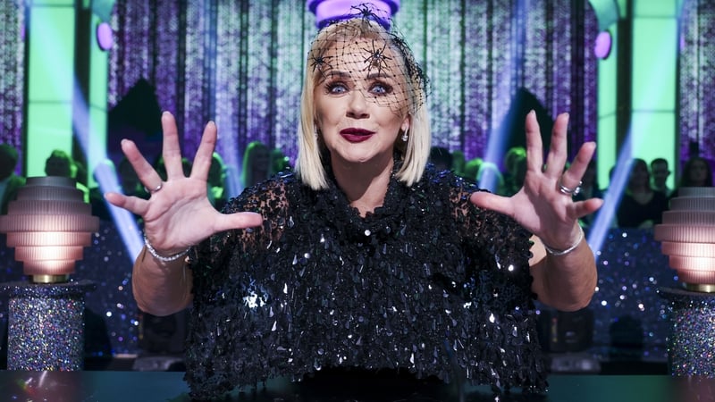 Judge Loraine Barry in her Fright Night-inspired costume