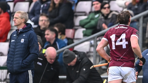 Conor Whelan leaves the pitch after being sent off