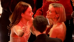 Emma Stone and Carey Mulligan