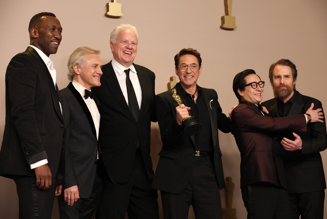 Mahershala Ali, Christoph Waltz, Tim Robbins, Robert Downey Jr, Ke Huy Quan, and Sam Rockwell