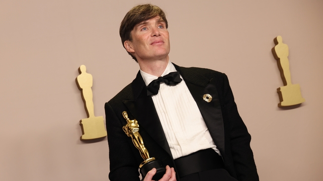 Cillian Murphy, winner of the Best Actor in a Leading Role award for Oppenheimer