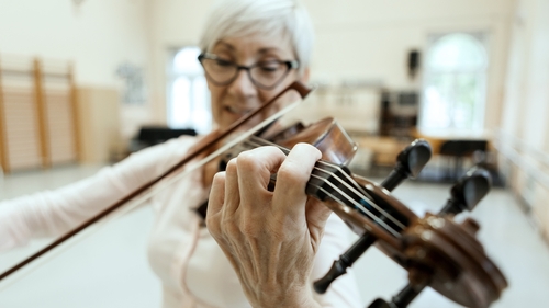 'You can still learn to play an instrument no matter what your age'. Photo: Getty Images