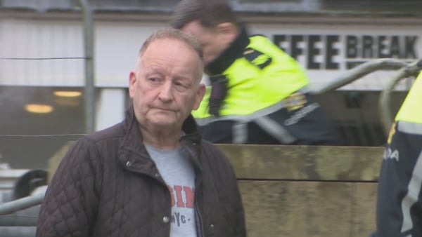 Anthony McGinn pictured at a previous court appearance