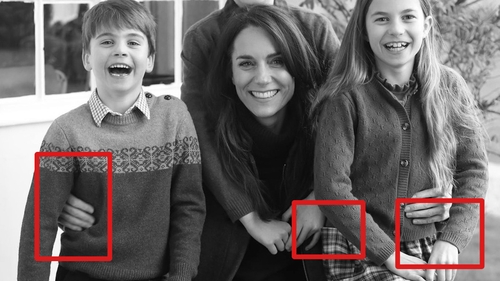 Princess Kate said the image had been edited and apologised for confusion caused