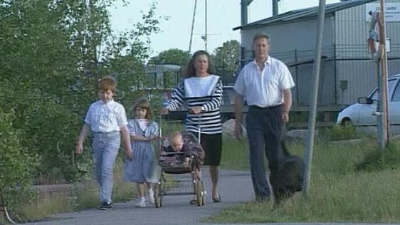 Rev Berglund with her family (1994)
