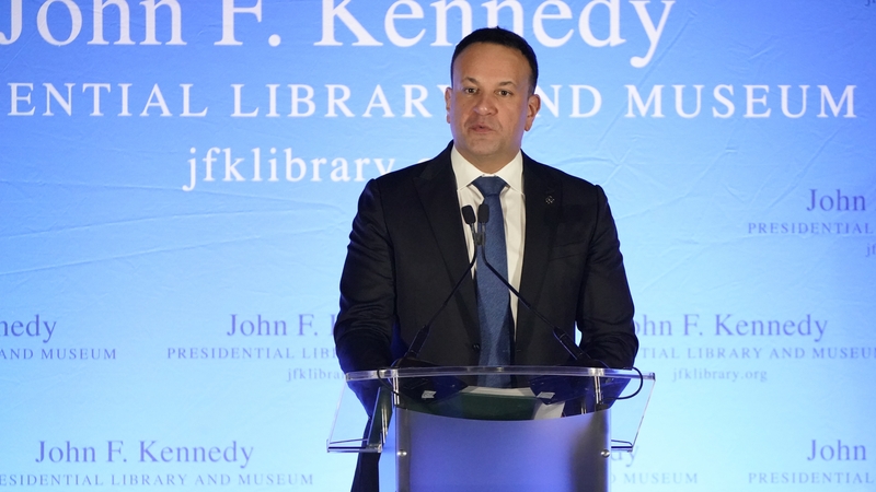 Taoiseach Leo Varadkar made the comments in a keynote speech delivered to the John F Kennedy Presidential Library last night in Boston
