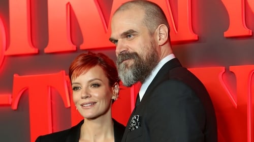 Lily Allen and David Harbour