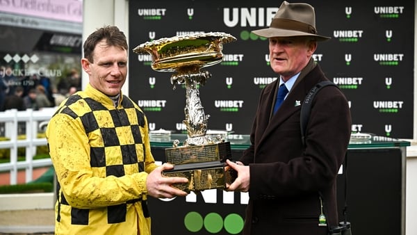 Paul Townend and Willie Mullins enjoyed success in the feature Champion Hurdle with favourite State Man