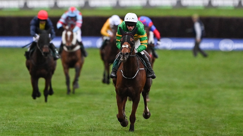 Corbetts Cross and Derek O'Connor winning at Cheltenham
