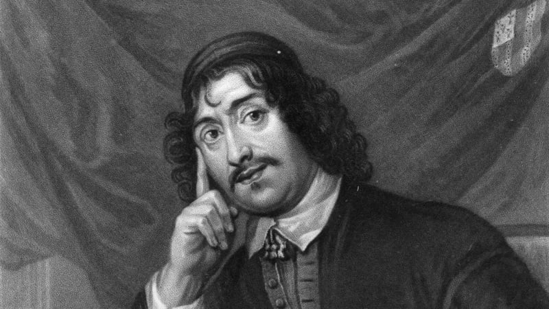 English poet, dramatist and St Patrick fanboy, James Shirley, pictured in an engraving by Thomas Lupton. Image: Getty Images