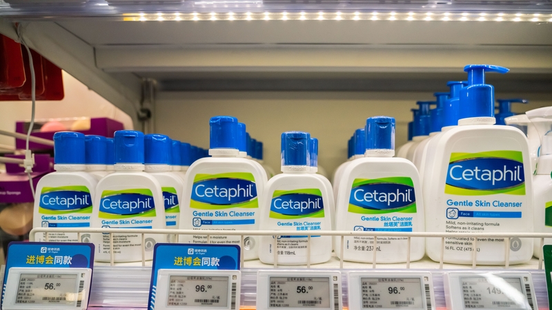 Galderma's products includes Cetaphil, a product for damaged and sensitive skin
