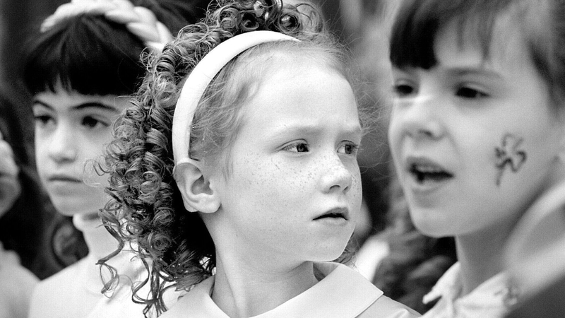 At the annual St. Patrick s Day Parade in Washington in 1998. Photo: Getty Images