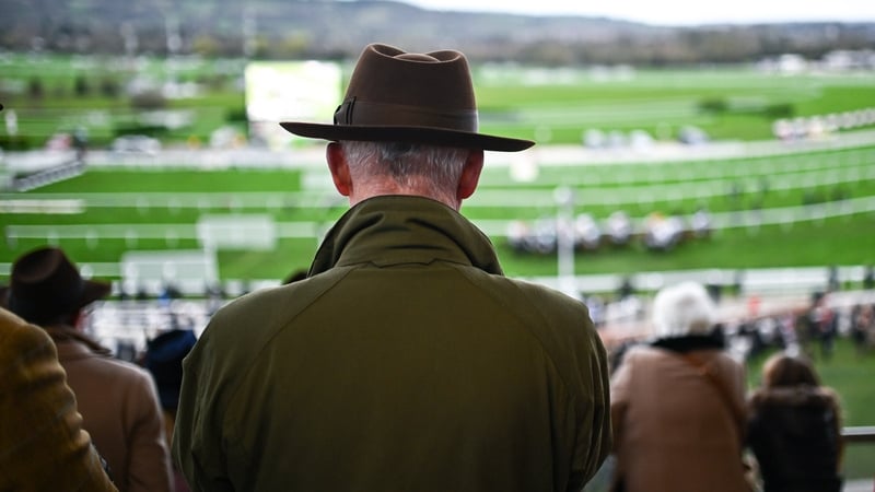 Willie Mullins watches the Weatherbys Champion Bumper, in which he had his hundreth Cheltenham winner