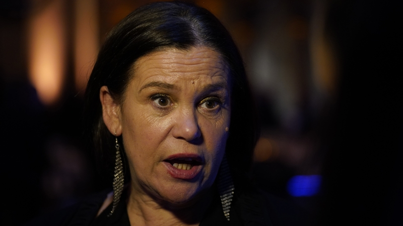 Mary Lou McDonald described the video as very shocking (file image)