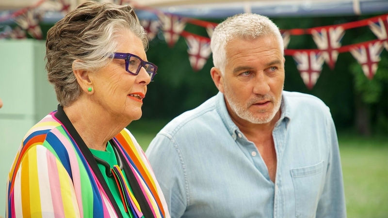 Bake Off judges Prue Leith and Paul Hollywood