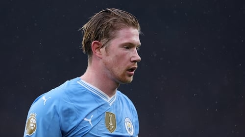 Kevin De Bruyne has a slight groin injury