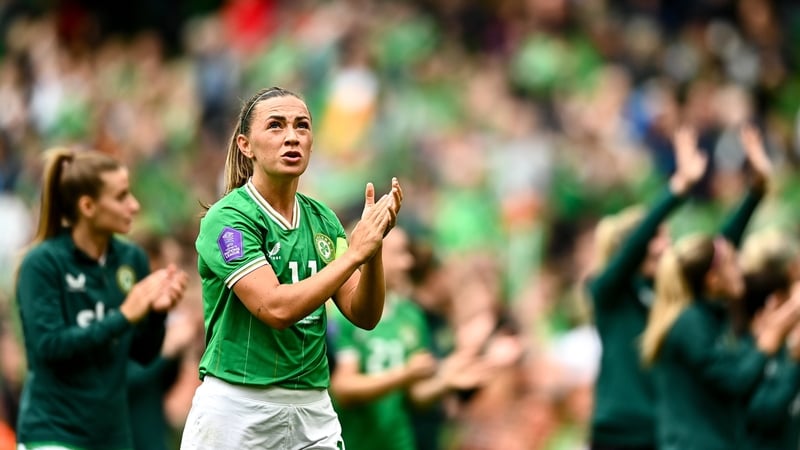 Katie McCabe will lead the Republic of Ireland out at the Aviva Stadium next month