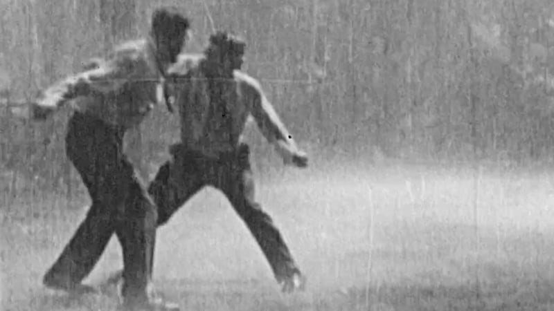 The 'controversial scene' from The Callahans and the Murphys (1927)