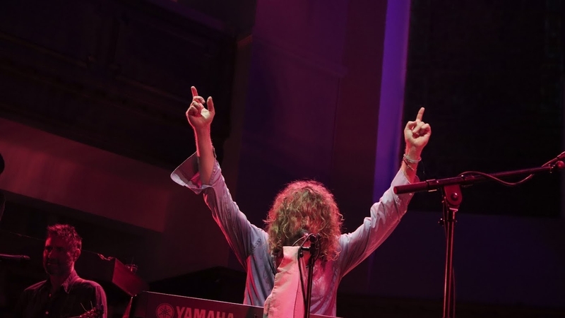 Liam doing what he loves best. Communicating.