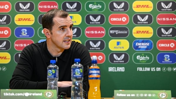 John O'Shea was at FAI HQ for the squad announcement