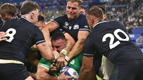 Ireland beat Scotland 36-14 at the World Cup