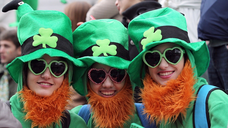 Some of the fun at Dublin's St Patrick's Day Parade last year.
