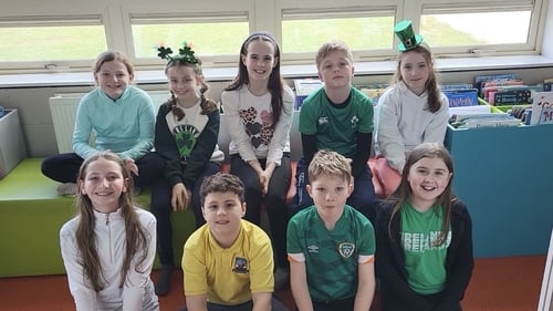 4th class in Gaelscoil Osraí Co, Kilkenny are playing their top tunes!