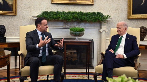 The meetings marked the centenary year of US-Irish diplomatic relations