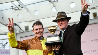 Paul Townend and Willie Mullins make it two in a row in the Gold Cup