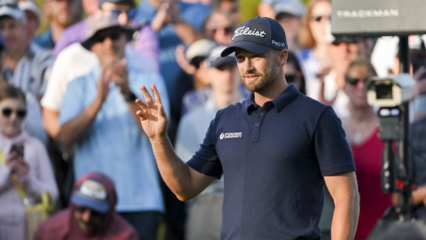 Wyndham Clark has opened up a lead at Sawgrass