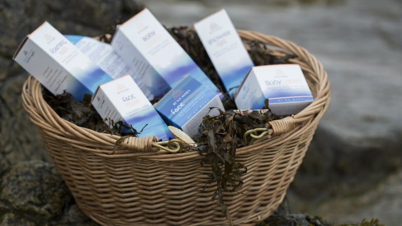 A selection of Rí na Mara's seaweed derived products