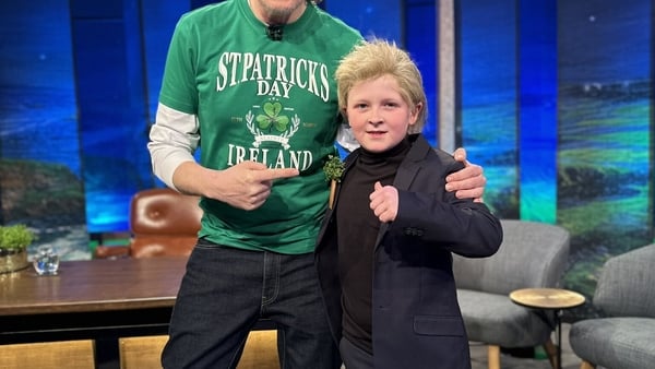 Sheamie on Friday's Late Late Show