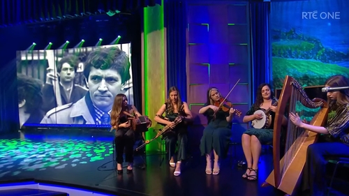The Late Late Show remembered "a man who told us the news and whose journey these past few years became the news and inspired us all"
