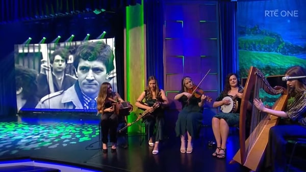 The Late Late Show remembered "a man who told us the news and whose journey these past few years became the news and inspired us all"