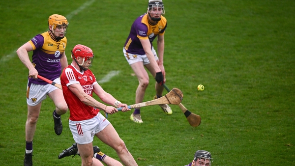 Alan Connolly fires home his second goal against Wexford