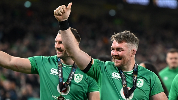 Peter O'Mahony says lifting the trophy was defining moment of his career