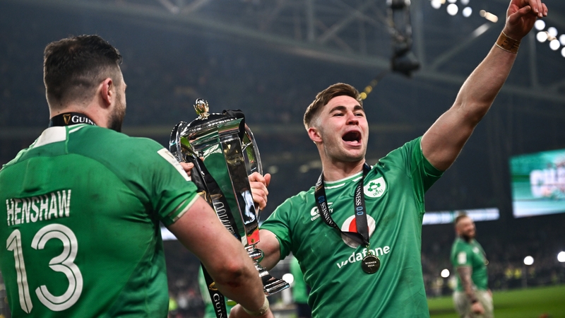 Jack Crowley started all five games for Ireland in this championship